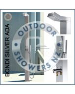 Bondi Silver ADA 316 Marine Grade Stainless Steel Outdoor Pool Shower
