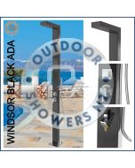 Windsor Black ADA 316 Marine Grade Stainless Steel Outdoor Pool Shower 